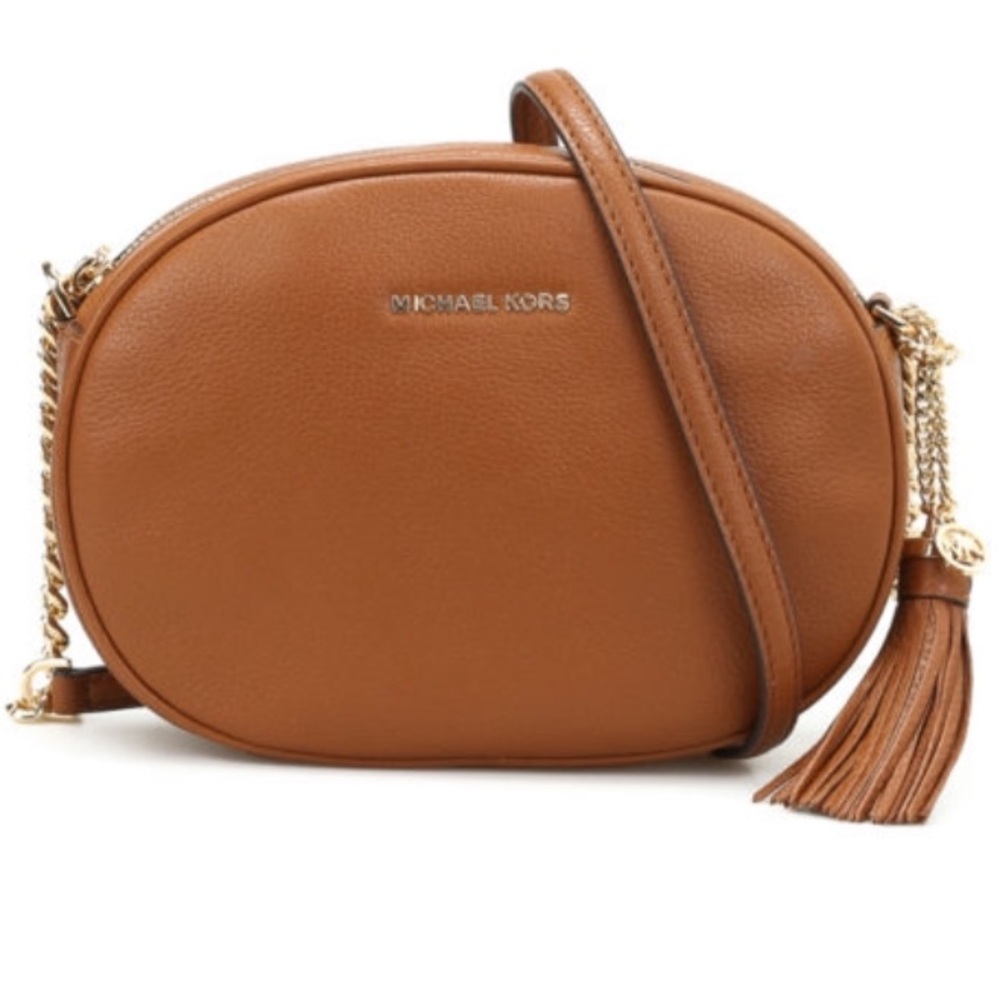 MICHAEL KORS Ginny leather medium crossbody